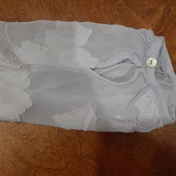 Wilfred Augustine sheer blouse with appliques medium - Picture 7 of 15
